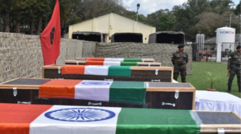 Pakistani Terrorists Open Fire at Indian Army in J&K, 5 Soldiers Killed