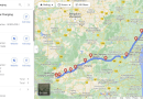 google maps optimised for EV