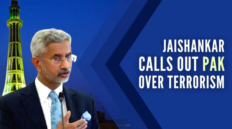 Jaishankar on Pakistan and China